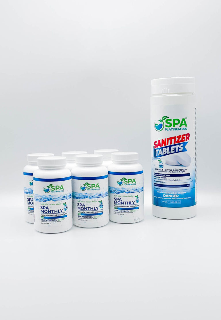 Spa Water Treatment Follow Up Kit Spa Platinum Pro Hot Tub Spa And