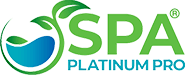 Spa Platinum Pro. Hot tub, spa and pool products, all made with natural ingredients Logo